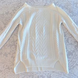 Nordstrom BP. Cable Knit Cream Sweater